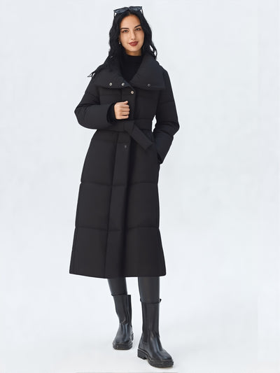 Louise |Manteau Long à Grand Revers