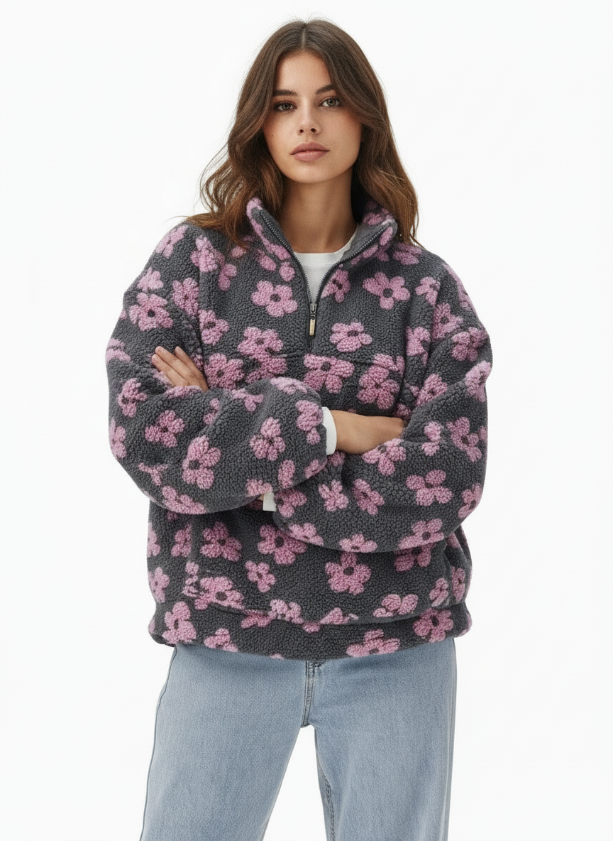 Daisy | Sweat d’Hiver en Polaire Doux