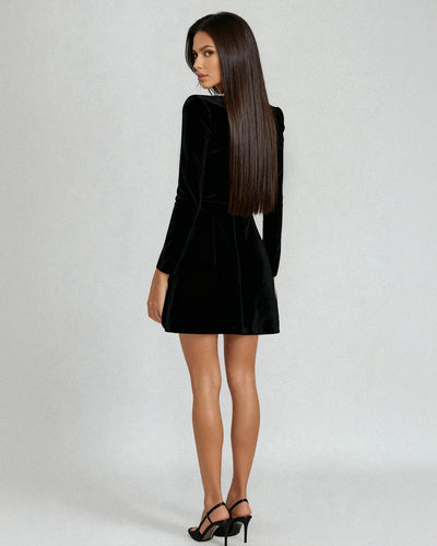 Celeste | Robe Élégante à Décolleté Carré