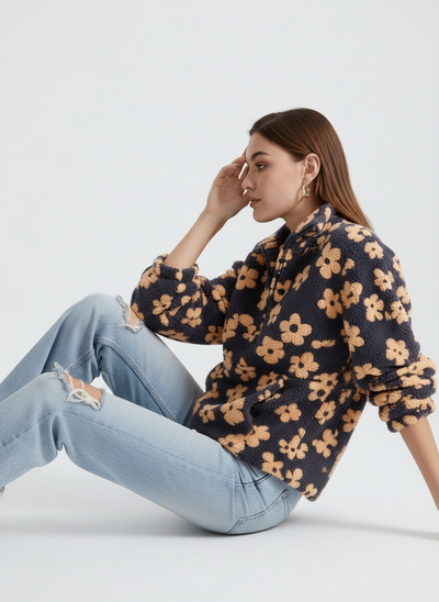 Daisy | Sweat d’Hiver en Polaire Doux